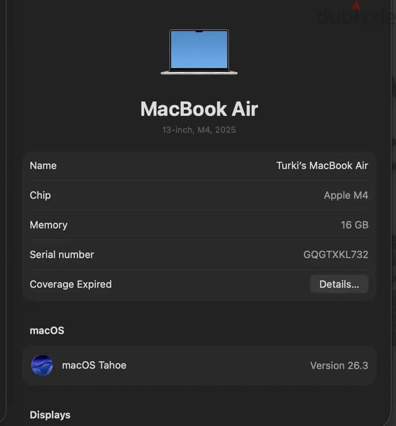 Macbook m4 Air 2