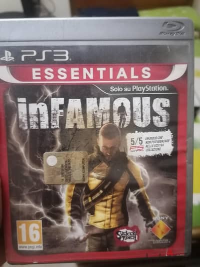 للبيع او بدل infamous و sleeping Dogs