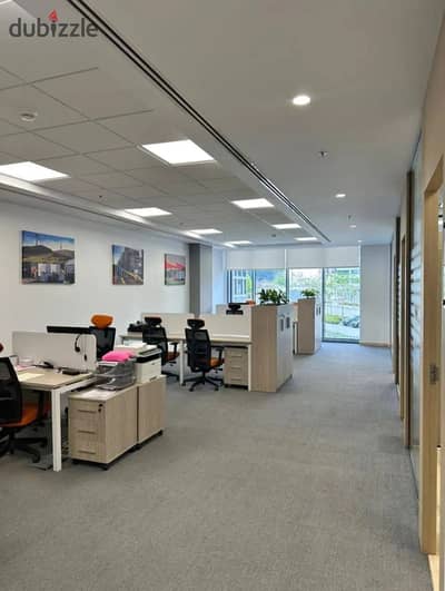 Administrative office 181m for rent in Cairo Festival City, New Cairo