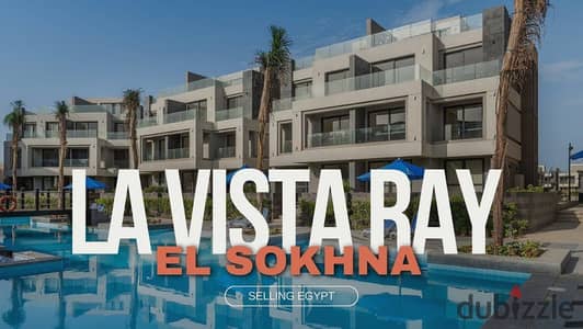 With a 10% down payment, own an ready to move chalet divided into 3bedrooms in Ain Sokhna, La Vista Ray Village
