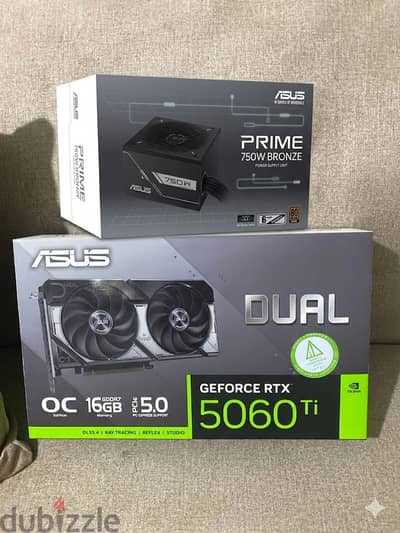 ASUS 5060TI 16G + ASUS 750W