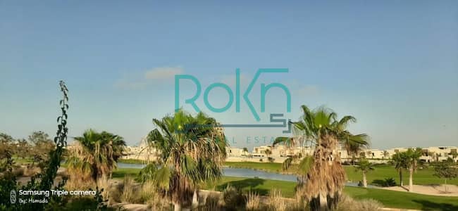 شاليه  بجاردن  للبيع فيو لاجون وجولف – هاسيندا باي - بالم هيلز