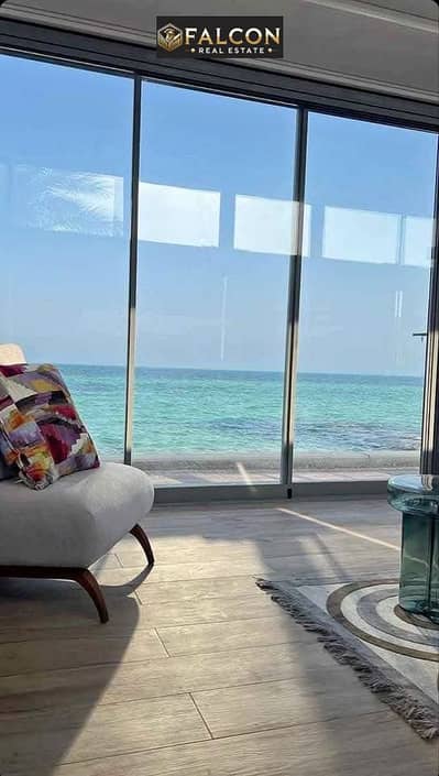 Luxury First Row Sea villa with hotel finishing (ACs + furnishings)next to Rixos Marina El Alamein mins to Marassi and Amwaj North coast
