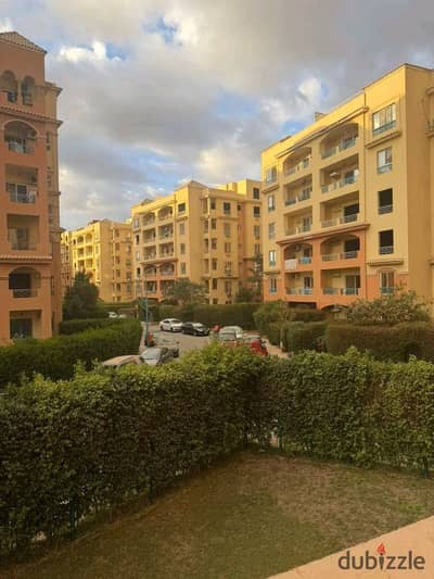 Ground floor apartment with a garden for rent in Rehab Compound, October City, Golden Square, and Al-Nawadi Street, October Gardens