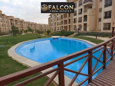 Apartment for 441,000 EGP in The Brooks, VIP corner location with pool view, next to Katameya Heights. An unbeatable price in New Cairo, with convenie