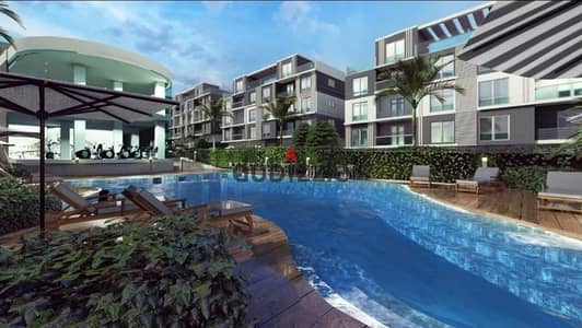 Studio for sale in installments 57m with a view of the Pyramids at a price of 25% deposit and ensure the highest tourist return.