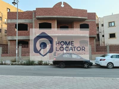 فيلا  510 متر  المستشمرين الجنوبية  للبيع فى قلب التجمع الخامس وقريبه من الجامعة الامريكية