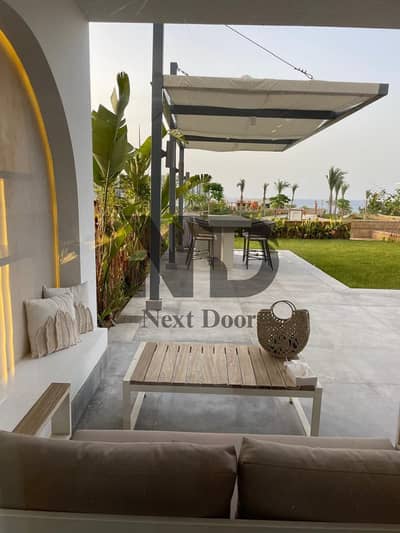 تاون هاوس للإيجار في Almaza Bay Selection | Full Sea View | 6 غرف ماستر | رووف بإطلالة بانورامية