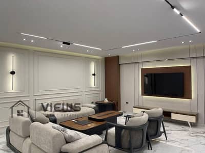 شقة بجاردن 140م + 60م حديقة مفروشة بالكامل ماونتن فيو اى سيتي Mountain view i city