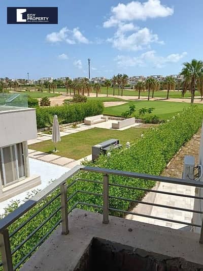شالية للبيع بأكبر مساحة في هاسيندا باي الساحل الشمالي بأقل سعر للمتر