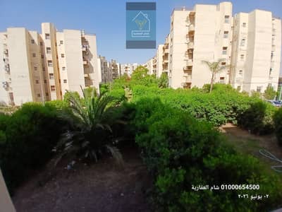 شقة للايجار بالشيخ زايد عمارات المستقبل دور اول بعد الارضي فيها غاز طبيعي