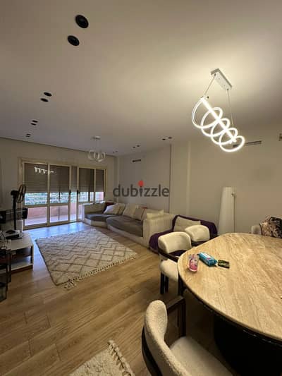 un furnished apartment 160 meter 3 bedrooms in prime location in wesal residence compound