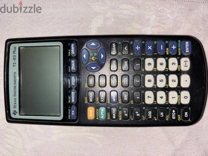 Texas Instruments Graphing Calculator TI-83 Plus 1