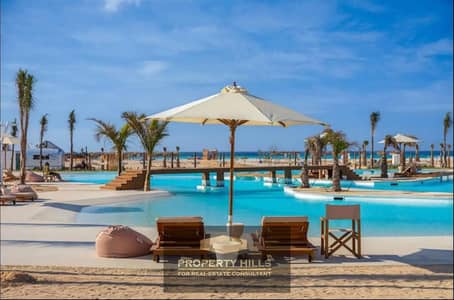 امتلك شاليه 100 متر متشطب بالكامل في Amwaj بالساحل الشمالي،