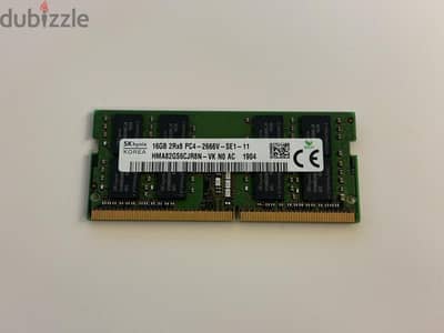 Laptop Ram 16gb