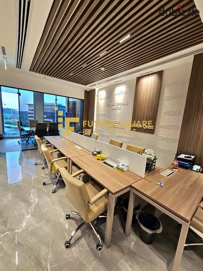 Administrative office 96m for rent in Cairo Festival City New Cairo