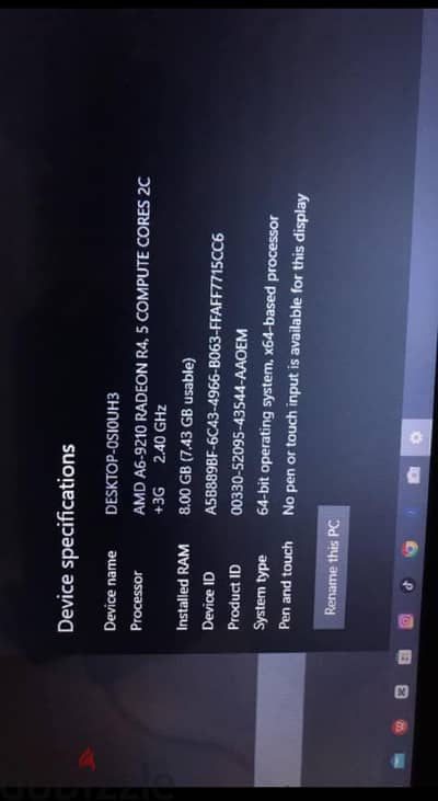 لابتوب Hp pro bookللبيع