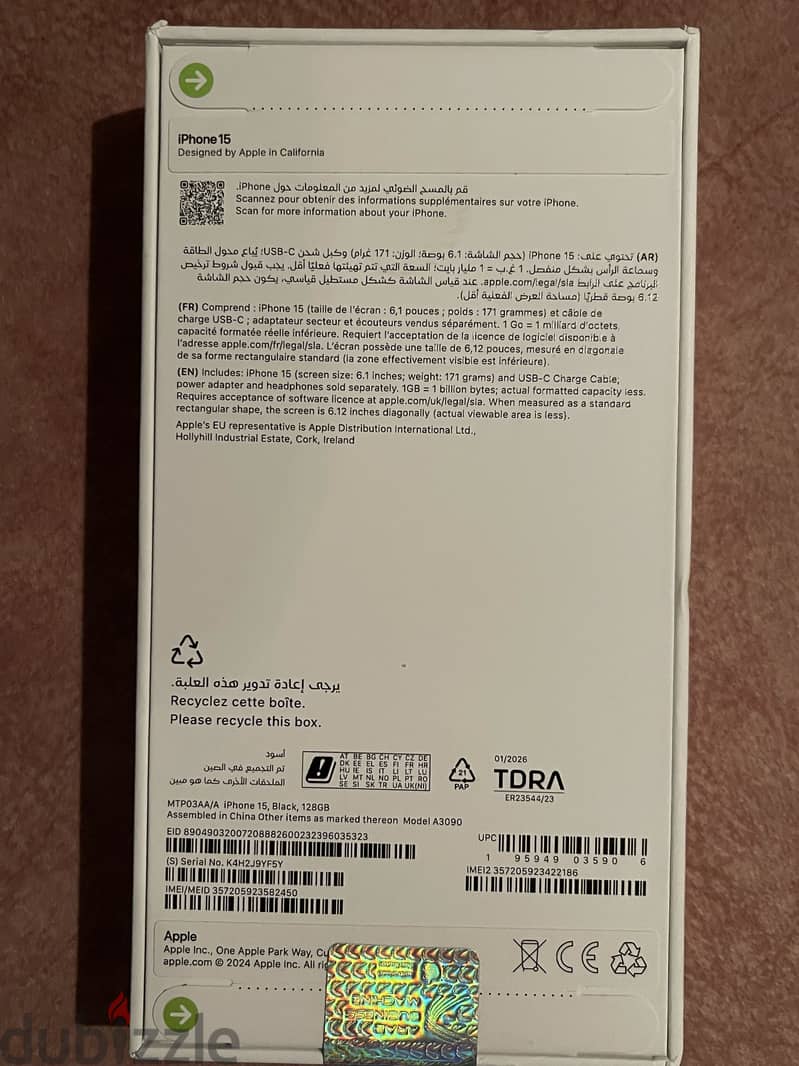Apple - iPhone 15 4