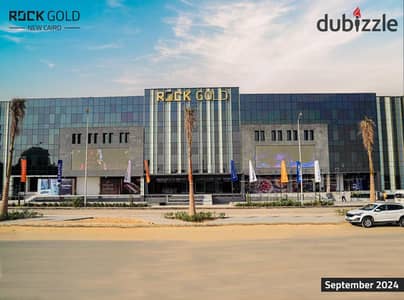 For rent, an office space of 97 sqm in Rock Gold Mall for Al-Batal Company in Golden Square, Fifth Settlement, with an open view, 3/4 finishing, suitable for all administrative work.