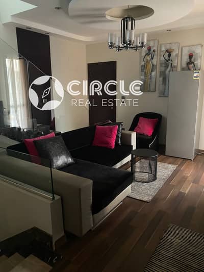 Fully Furnished 302m Triplex Apartment  Garden View  For Rent In Eastown Sodic New Cairo Near AUC