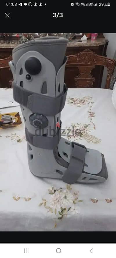 Air Cast from Canada like New بديل الجبس في حالات الكسور والالتواءات