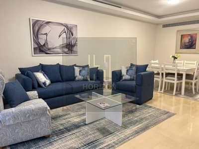 شقة بحديقه مفروشة 2 نوم ايجار كمبوند كايرو فيستيفال سيتي التجمع القاهرة الجديدة  Apartment rent Cairo Festival City CFC