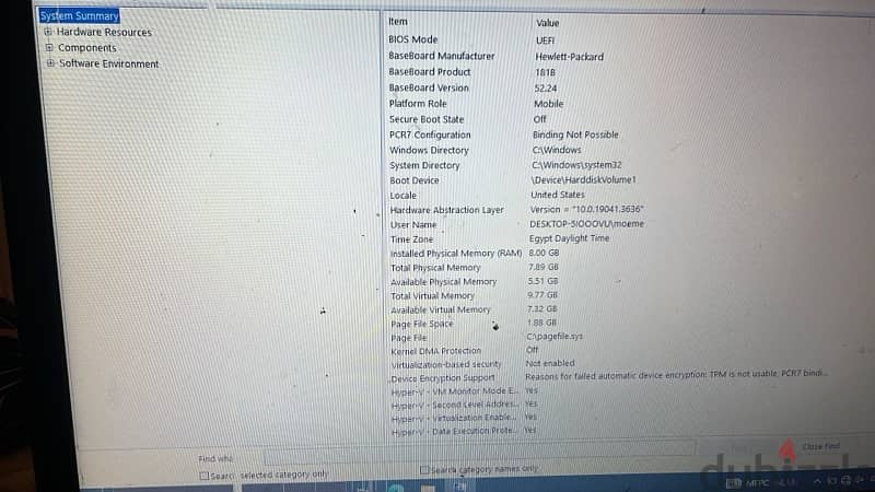HP Envy dv6 3