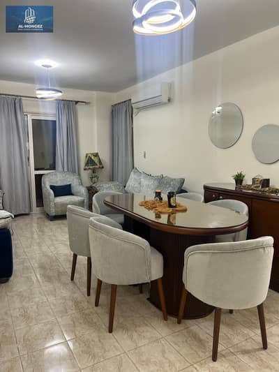 Fully Furnished apartment for rent 131 square meter, prime location close to the East Court in Rehab City, First Settlement, New Cairo