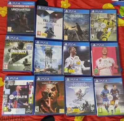 العاب اسطوانات بلايستيشن فور ps4 cd