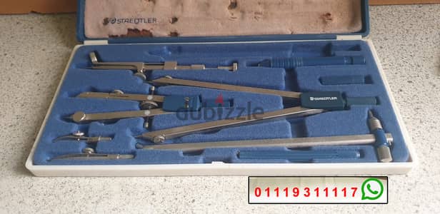 طقم ( برجل ) أدوات هندسية Staedtler Mars Superbow ألمانى