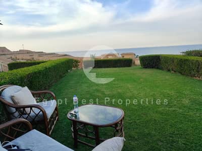 شالية بحديقة ريسيل تكملة اقساط فيو بحر بسعر لقطة للبيع في تلال العين السخنة Resale Telal Ain Sokhna
