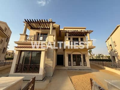 Standalone Villa for Sale in Madinaty – Four Seasons (VG3) wide garden view