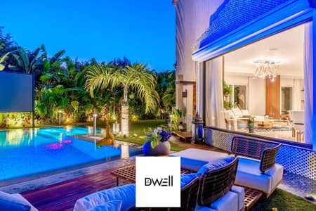 فيلا للإيجار المفروش في مدينتي نموذج Z | 560م أرض | 320م مباني | بحري | فرش فاخر | 4 غرف