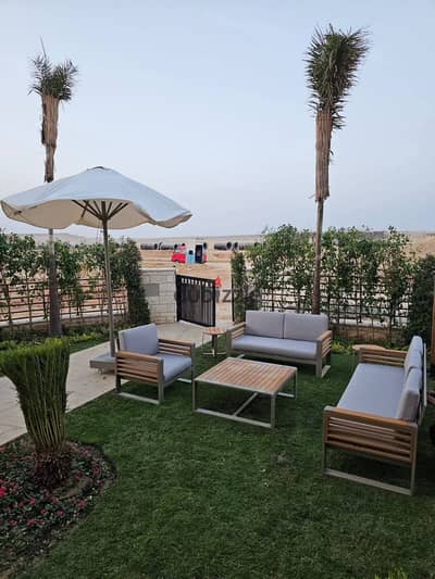 For sale in Noor City Apartment 145m Ground Garden 53m² in installments over 15 years