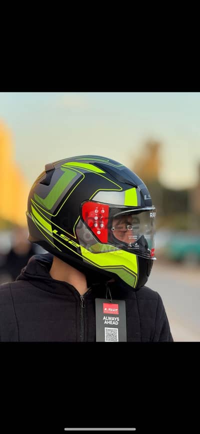خوذه ls2 rapid ii مقاس M