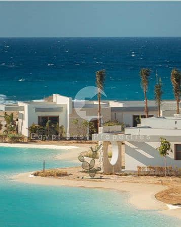 LAST LUXURIOUS ONE-STORY VILLA WITH PANORAMIC SEA VIEW, FULLY FINISHED, IN RAS EL HEKMA ON ONE OF THE MOST BEAUTIFUL BEACHES IN THE MEDITERRANEAN.