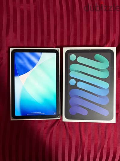 Ipad mini 6 with case, screen protector, and Apple Pencil
