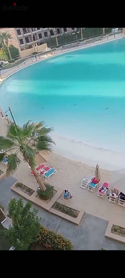 ستديو للايجار اليومي فرش فندقي مكيف بالكامل فيو بحيرة اللاجون