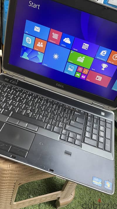 جهاز سيستم كامل لابتوب dell وطابعه ٢ف واحد وبانر