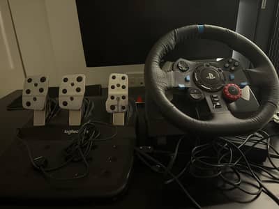 Logitech G29 Racing Wheel + Pedals | Excellent Condition | PS5 PS4 PC