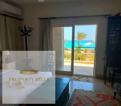 Fully Finished Chalet with a Sea View, Located Next to Almaza Bay, Hacienda Heneish, and Beit El Bahr.