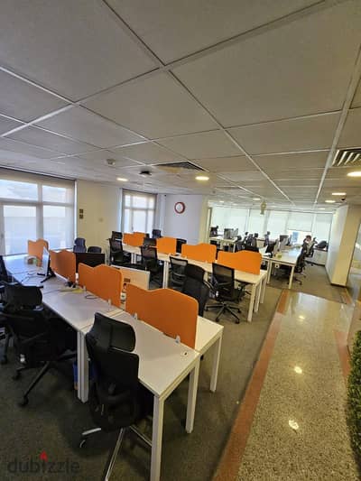 Distinctive administrative headquarters 400m air-conditioned ultra-modern finishing for rent in the strongest location in Maadi