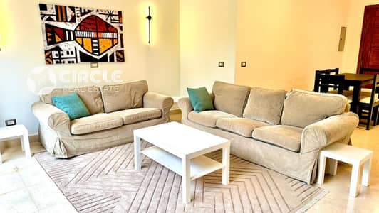 Fully Furnished 88m Studio With 60m Garden 1 Bedroom For Rent In The Village Gate Near To AUC
