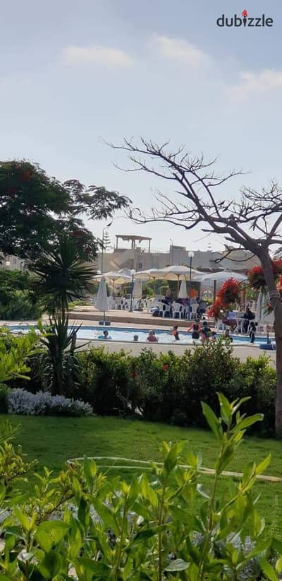 For rent, a ground plot with a garden in Al-Basatin, Al-Shorouk village