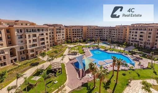 تم تنزيل السعر شقة استلام فوري بنظام تقسيط متشطبة بالكامل بالتكييفات فيو جاردن لوكيشن مميز ريسيل اقل سعر في الماركت في 90 أفينيو 90 Avenue