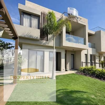 ب 501 الف فقط مقدم هتستلم فيلتك تاون هاوس جاهزه للسكن قدام مديتني