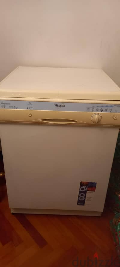 غساله اطباق ممتازه جديده صناعه ألماني Whirlpool Dishwasher Made in Ger