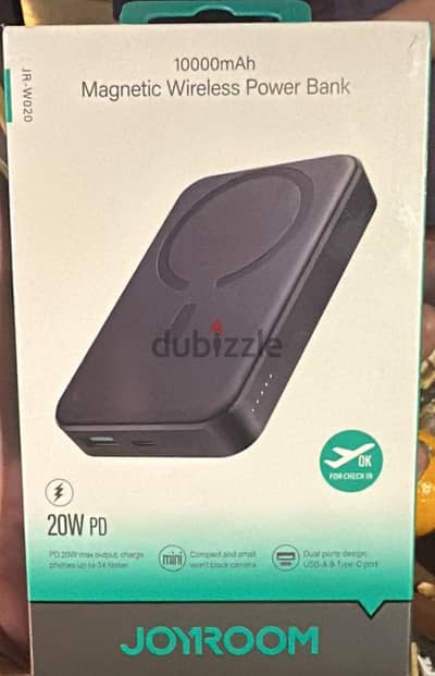 magnetic wireless power bank