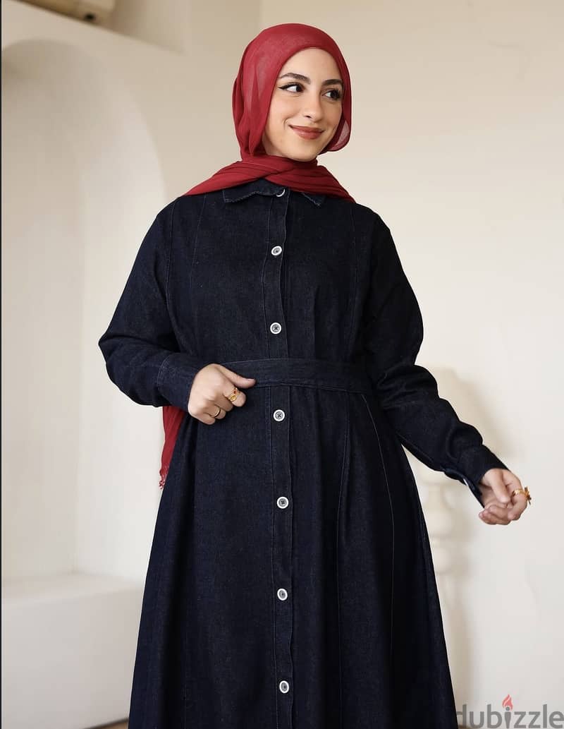 Denim dress 1