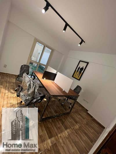 Furnished administrative headquarters for rent duplex elevated ground and basement garden and private entrance tourism